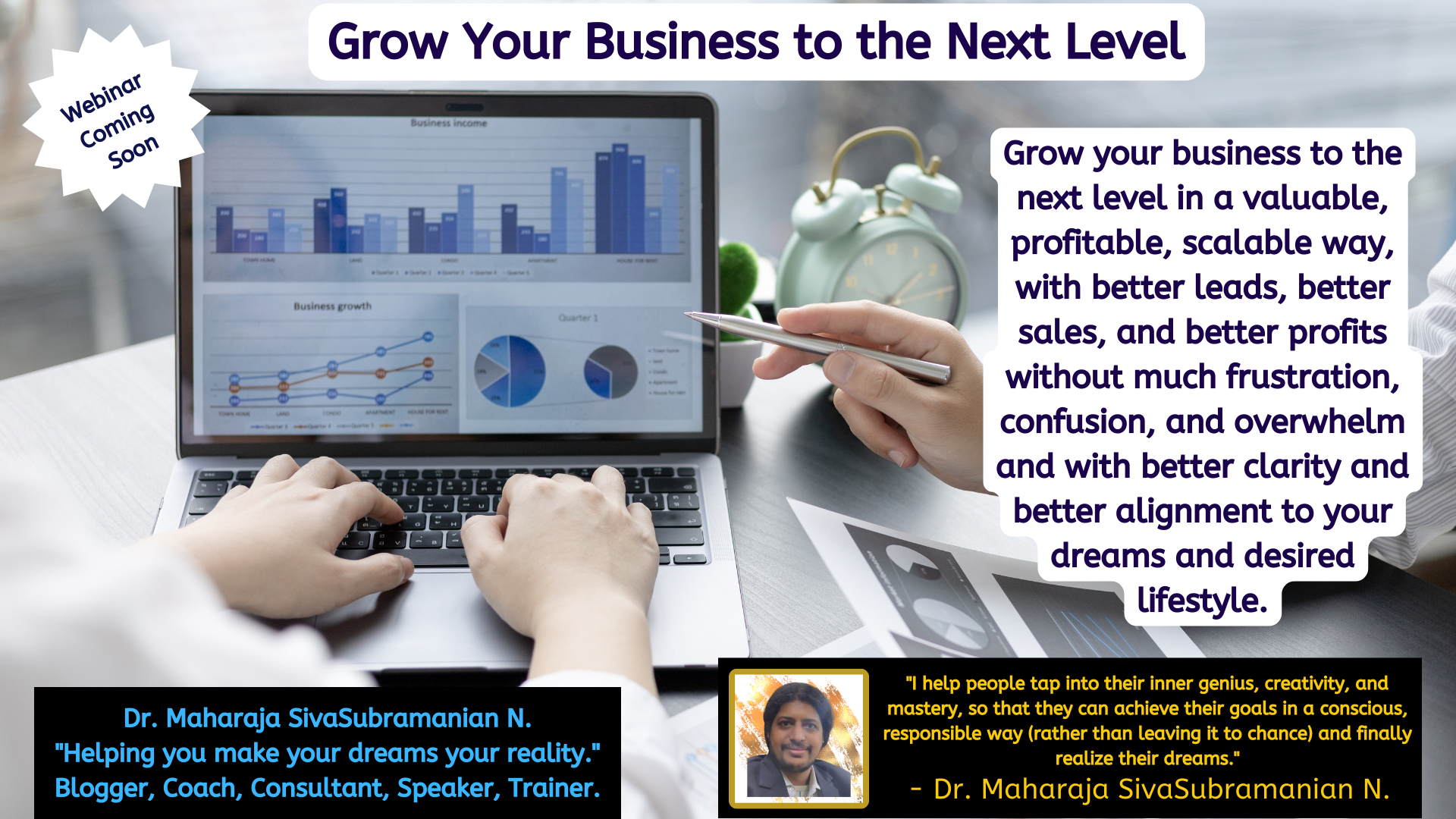 Grow your business to the next level free webinar