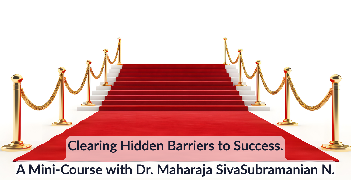 Clearing Hidden Barriers to Success.